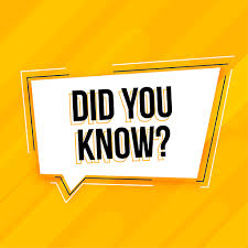 did you know