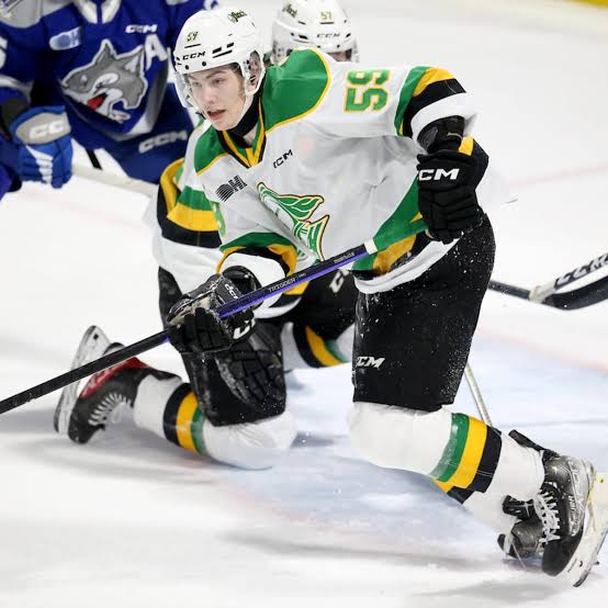 Oliver Bonk, Philadelphia Flyers, London Knights, OHL, NHL Draft, World Juniors, hockey prospect, defenseman, junior hockey, Radek Bonk, hockey leadership, rising star, J. Ross Robertson Cup, OHL All-Star, World Junior Championships, hockey news