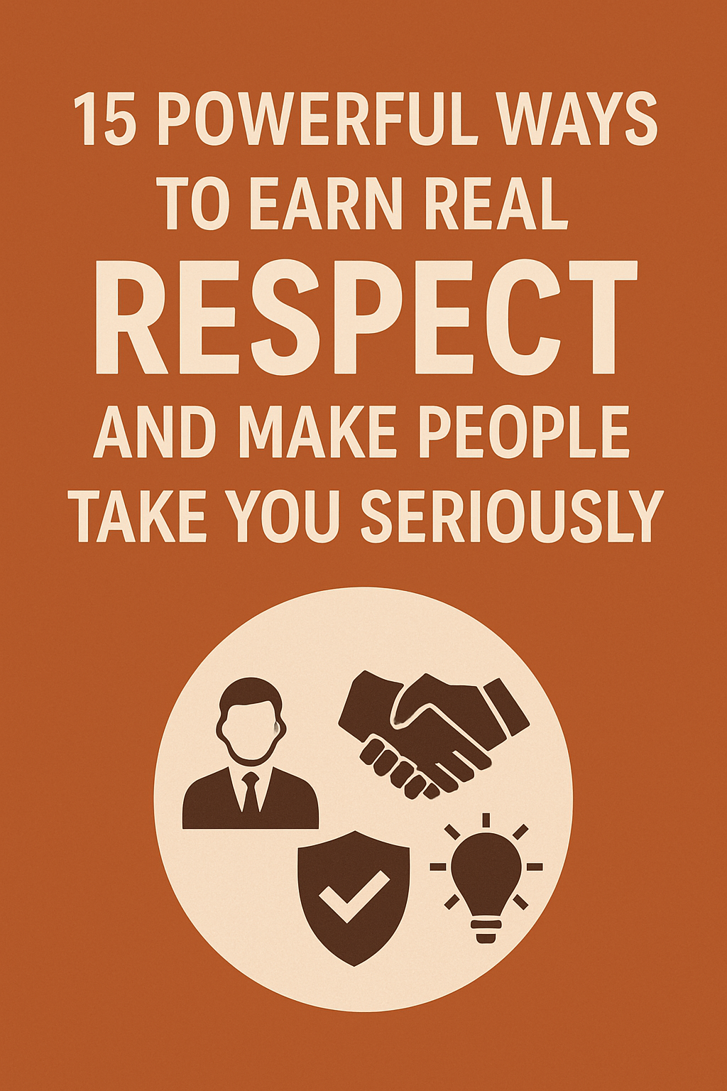 how to earn respect, self-respect tips, ways to be respected, respect in relationships, become more respected at work, emotional intelligence, building trust, leadership habits, confidence and respect, personal development