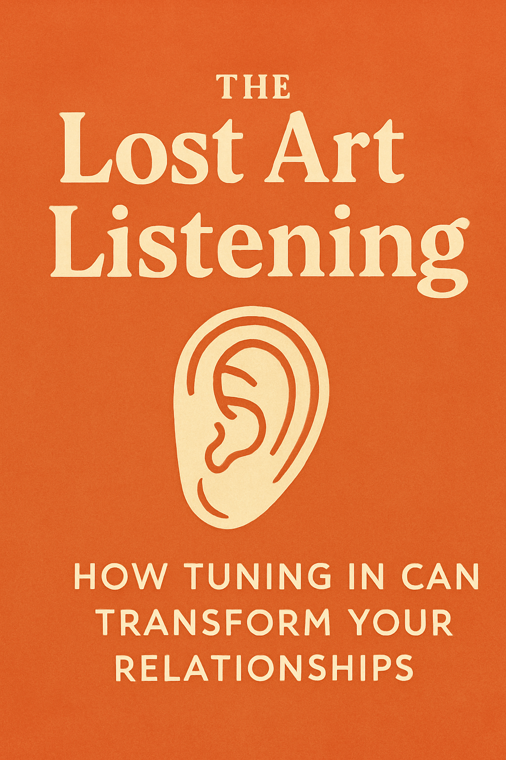 The Lost Art of Listening: How Tuning In Can Transform Your Relationships