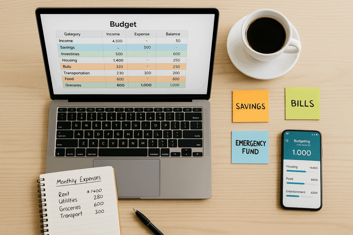 personal budgeting tips, how to make a budget that works, smart money habits, create a monthly budget, save money 2025, best budgeting method, budgeting apps 2025, manage personal finances, financial goals, debt payoff strategy