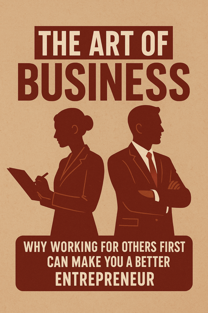  the art of business, why work before starting a business, business success tips, work experience matters, no time wasting in business, business mindset, entrepreneurial journey, smart business strategy, how to prepare for business, real business advice