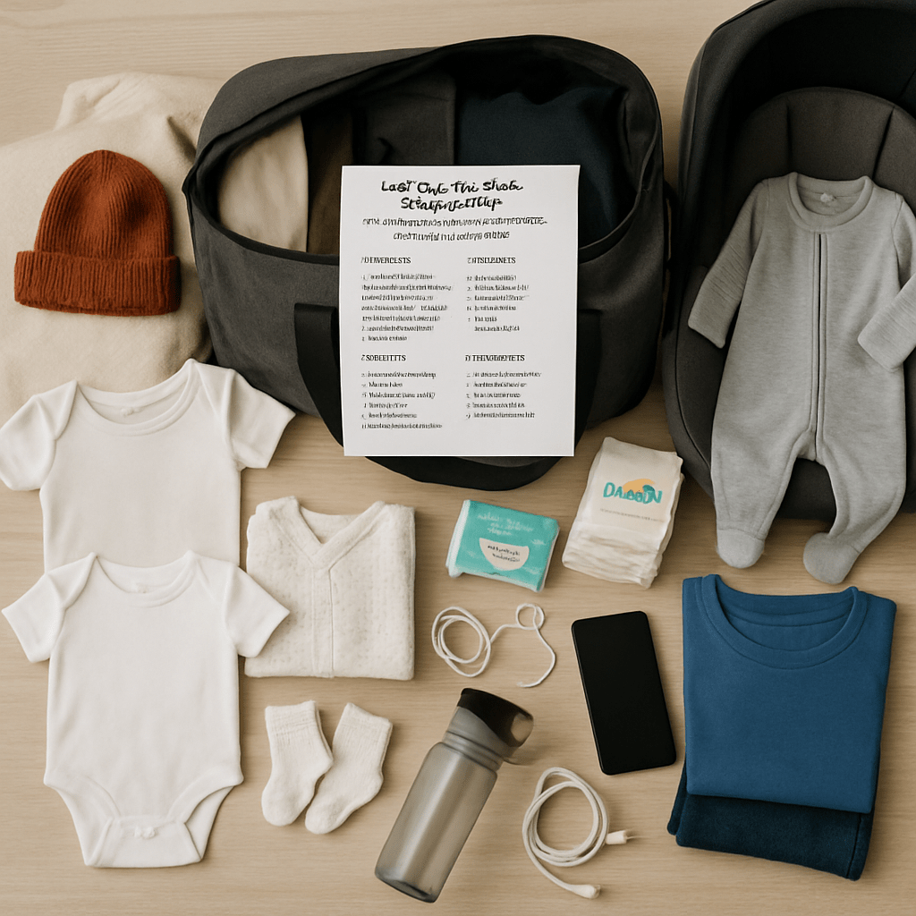 hospital bag checklist, what to pack for labor, hospital bag for baby and mom, maternity hospital packing list, hospital bag for dads, new mom essentials, delivery day preparation, what to pack for baby birth, labor hospital bag guide, first-time mom hospital bag tips