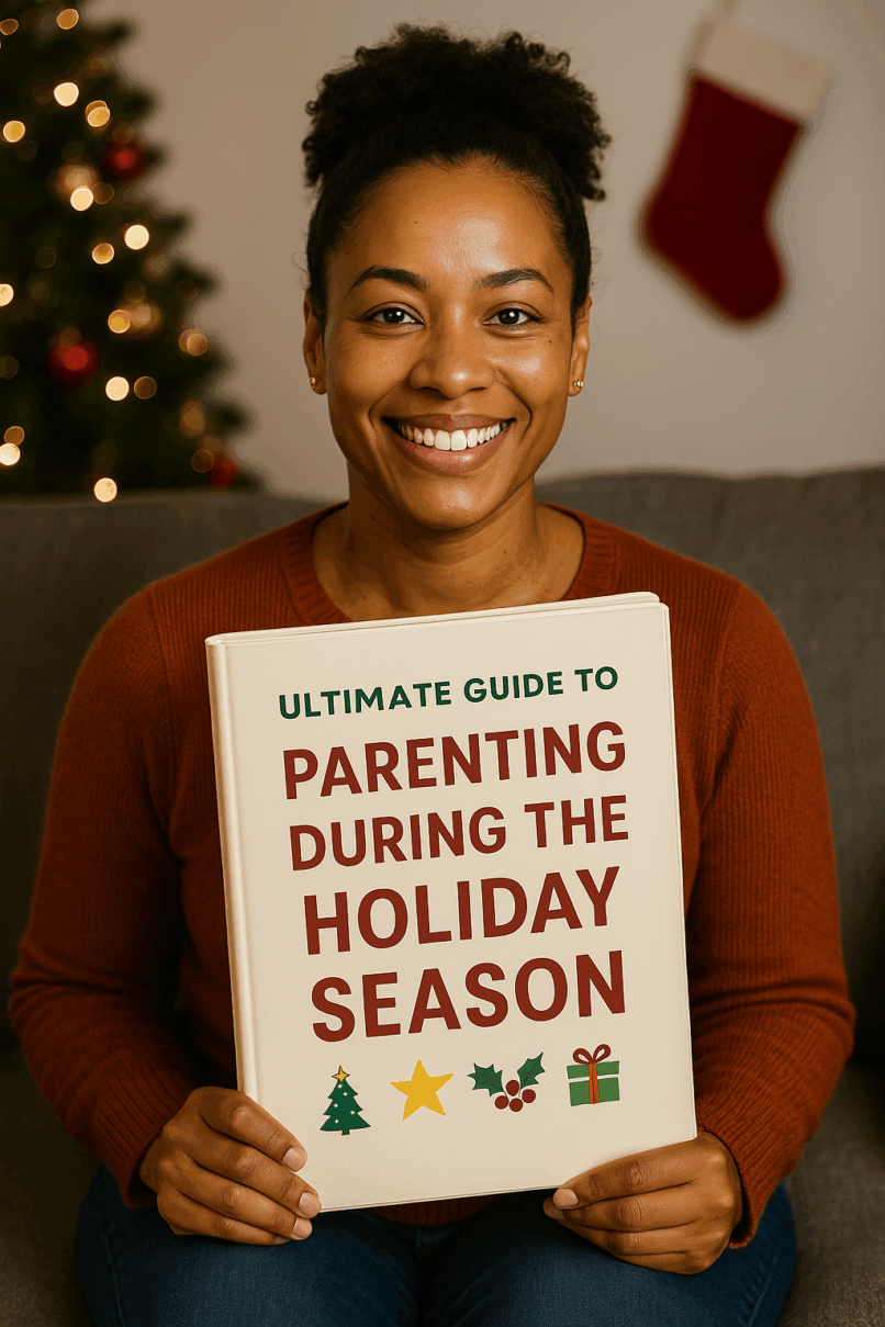 holiday parenting guide, how to parent during the holidays, parenting tips for Christmas, stress-free holiday parenting, family traditions for kids, holidays with toddlers, Christmas with kids tips, parenting during December holidays, holiday season family routines, handling kids meltdowns holidays, holiday tips for single parents, co-parenting during Christmas, affordable Christmas ideas for families, teaching kids gratitude during holidays