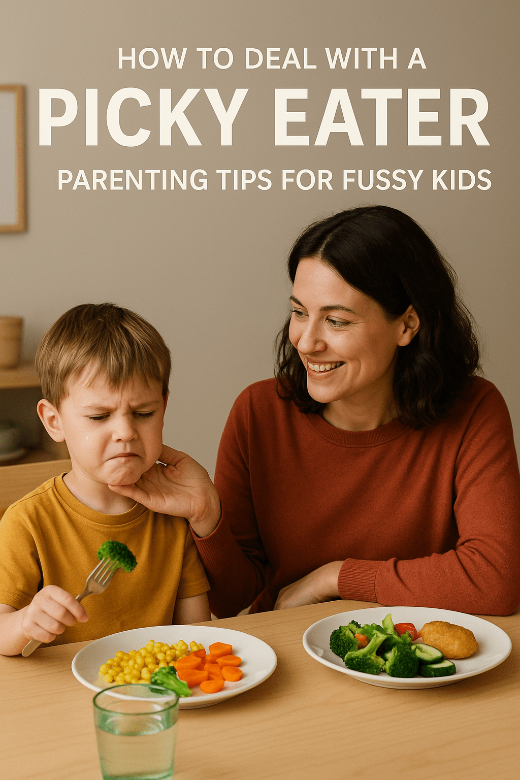 picky eater parenting tips, how to deal with picky eaters, tips for fussy kids, toddler won’t eat, healthy eating for kids, child refuses food, mealtime battles with kids, kids healthy food habits, how to stop picky eating, parenting tips for toddlers, helping fussy eaters, child mealtime strategies, picky toddler food ideas, how to encourage kids to eat vegetables