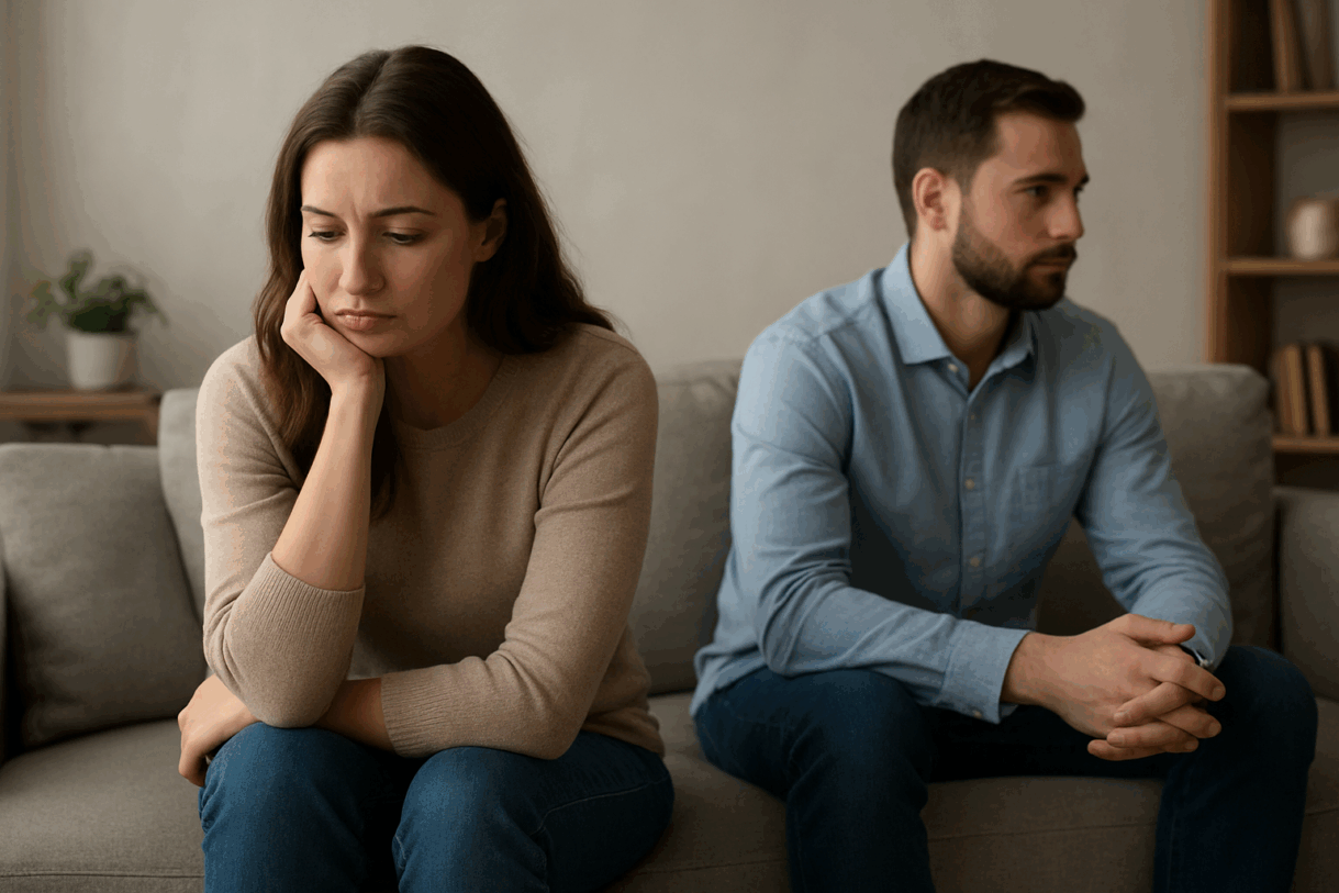 psychology of guilt in marriage, silent burdens in relationships, emotional impact of guilt on couples, how secrets affect marriage, rebuilding trust after guilt, silent struggles in relationships, effects of guilt on intimacy, overcoming guilt in marriage, hidden emotional burdens couples carry, guilt and communication breakdown in relationships