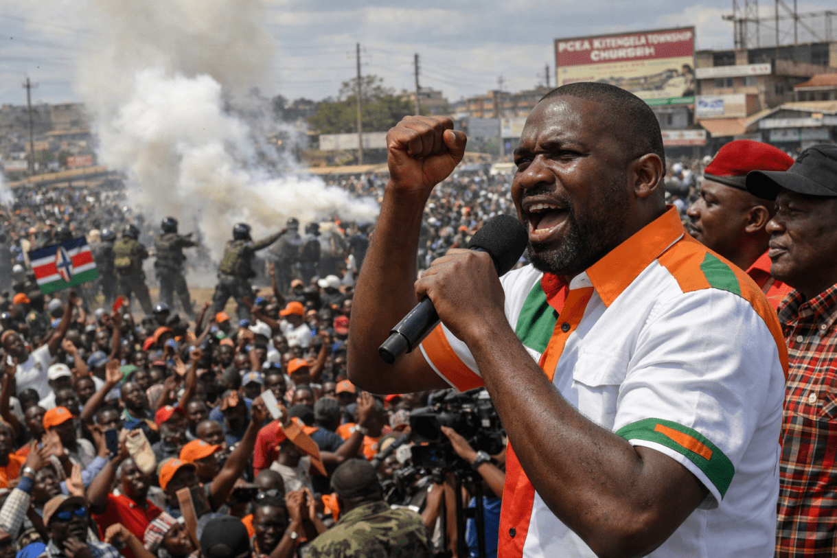 Edwin Sifuna, Kitengela rally, Linda Mwananchi Tour, ODM Kenya, Kenyan politics 2026, Kitengela news, Kajiado County events, political rallies Kenya, tear gas at rallies, Kenya opposition politics, Nairobi Senator Sifuna, ODM leadership dispute, grassroots mobilization Kenya, Kenyan political news, Sifuna Kitengela update, Kenya news February 2026, Kitengela town events, Kenya political crisis, Sifuna supporters, ODM internal conflict