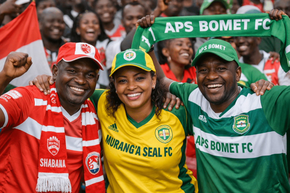 Kenyan football, Shabana FC, Murang’a Seal FC, APS Bomet FC, Gor Mahia, AFC Leopards, Kenya Premier League, football unity Kenya, Kenyan sports culture, youth football Kenya, regional pride football, intergenerational football Kenya, social cohesion football