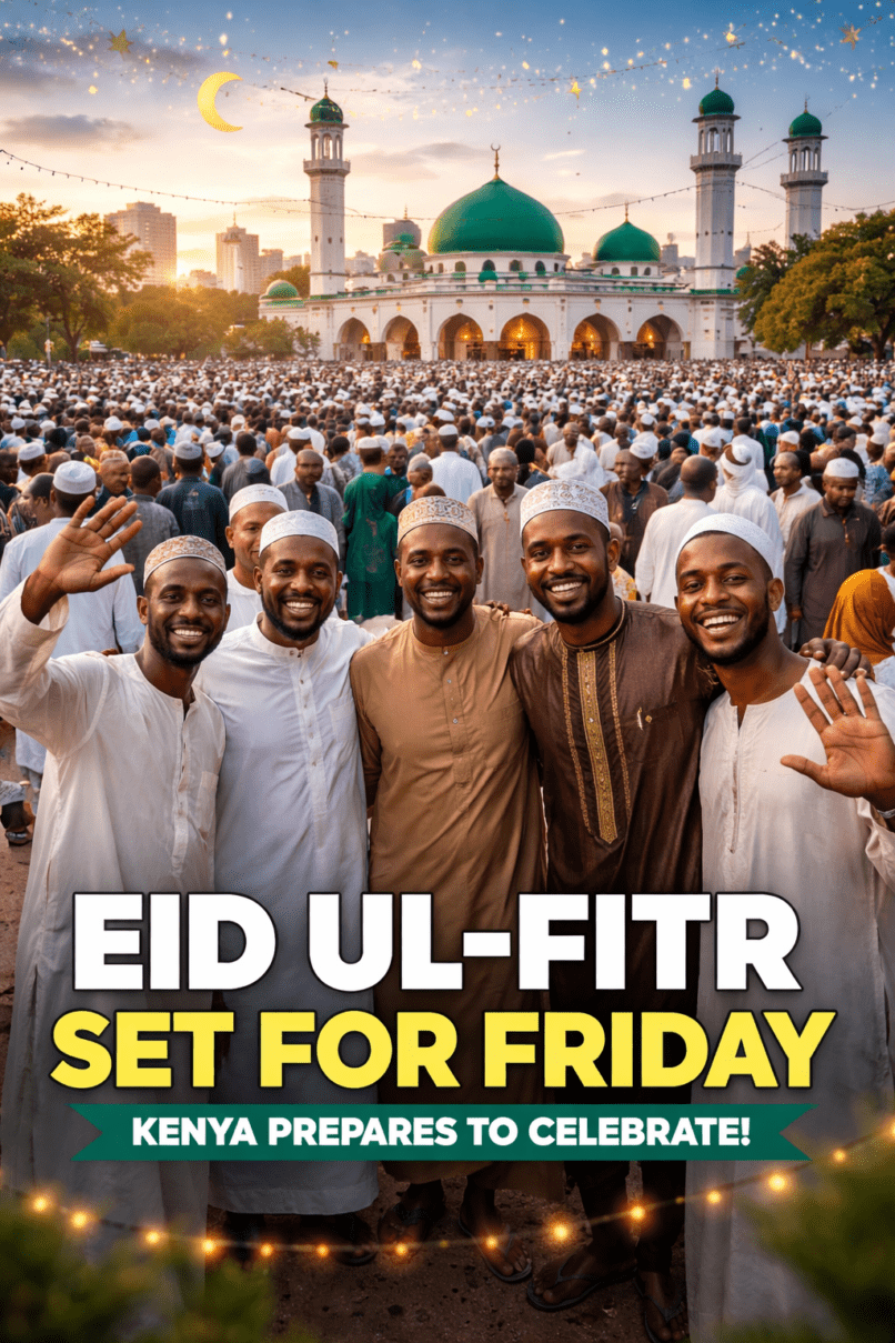 eid ul fitr 2026 kenya, idd ul fitr kenya friday date, when is eid in kenya 2026, eid moon sighting kenya today, supkem eid announcement 2026, ramadan end date kenya 2026, eid public holiday kenya march 2026, muslim celebrations nairobi eid, eid prayers kenya mosques, eid preparations kenya markets, zakat al fitr kenya meaning, global eid announcement friday 2026, saudi arabia eid date 2026, why eid date changes islamic calendar, eid ul fitr significance muslims, eid travel kenya march 2026, nairobi eid celebrations 2026, mombasa eid festivities 2026, kenya muslim community eid news, eid breaking news kenya today