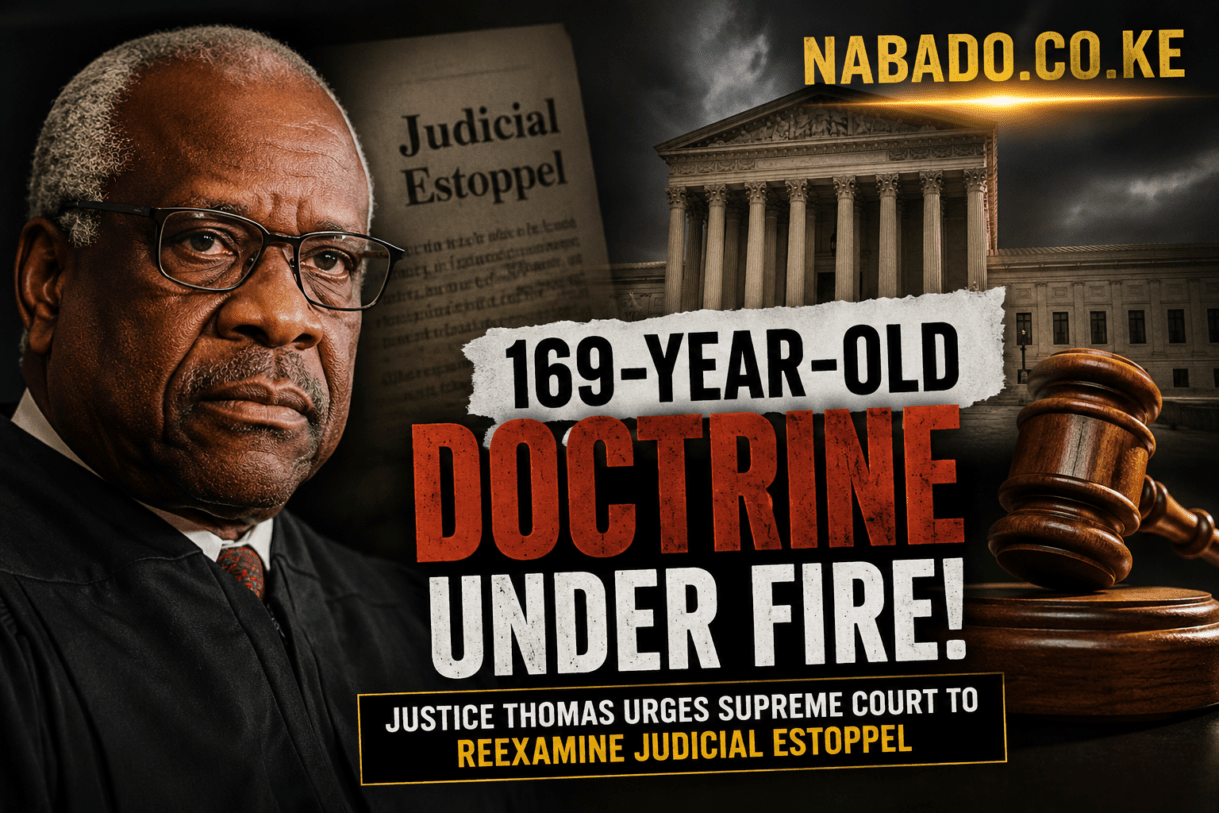 Clarence Thomas, Justice Thomas, Supreme Court, US Supreme Court, judicial estoppel, 169-year-old doctrine, Supreme Court ruling, American law, legal doctrine, US judiciary, Clarence Thomas news, judicial reform, legal news, bankruptcy case, federal courts, constitutional law, Supreme Court justice, court decision, US legal system, judicial precedent, legal analysis, American courts, law and justice, court doctrine, breaking legal news, judiciary news, legal debate, Supreme Court opinion, United States law, judicial estoppel doctrine, constitutional interpretation, legal controversy, court reform, legal precedent, Thomas Supreme Court, US politics news, federal judiciary, landmark legal case, legal developments, law news today.