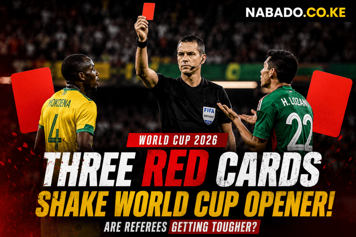 FIFA World Cup 2026, World Cup red cards, football referees, FIFA officiating, VAR technology, Mexico vs South Africa, World Cup controversy, football news, red card debate, FIFA rules, soccer referees, World Cup discipline, football updates, sports news, international football
