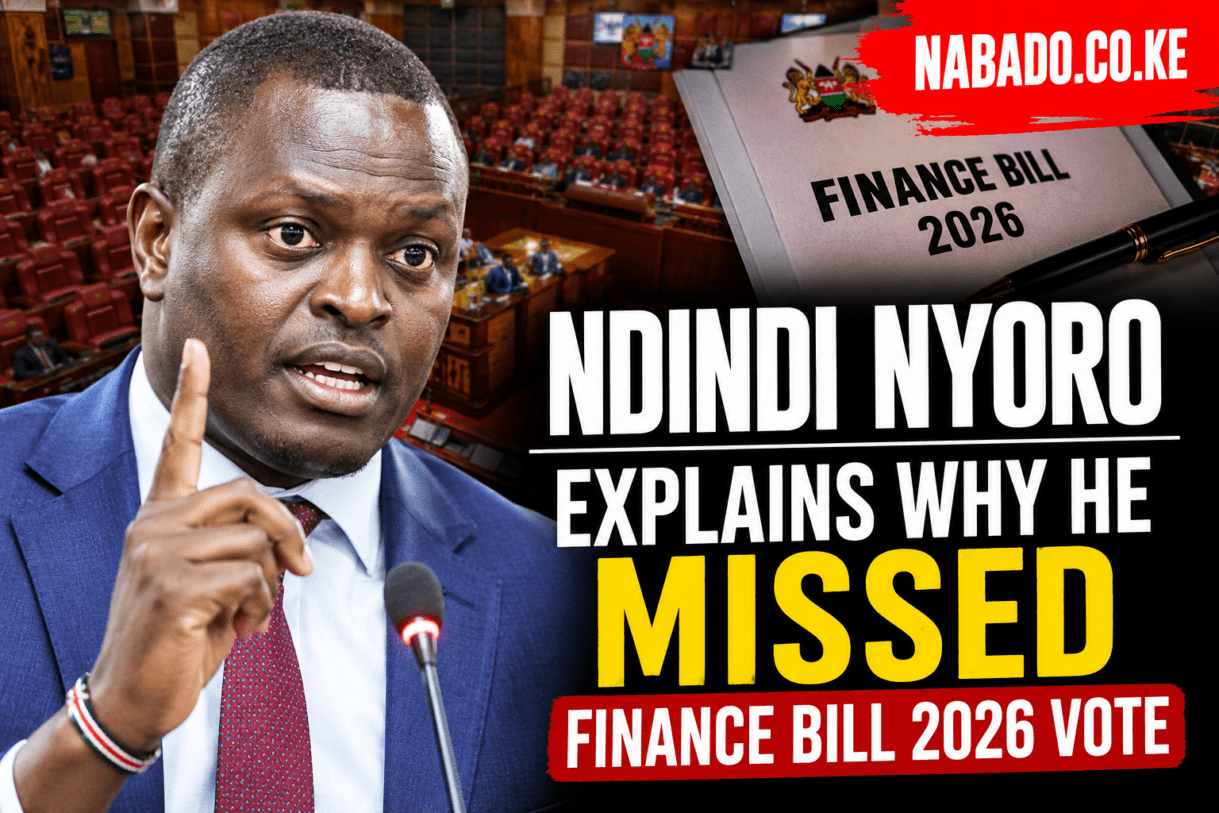 Ndindi Nyoro, Finance Bill 2026, Finance Bill vote, Ndindi Nyoro news, Kenya Parliament, National Assembly Kenya, Kiharu MP, Finance Bill Kenya, Kenyan politics, taxation Kenya, government revenue, parliamentary vote, Kenya economy, political news Kenya, Finance Bill debate.