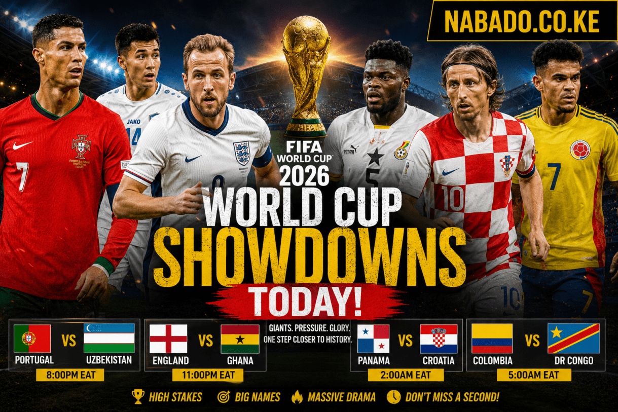 World Cup 2026 today, World Cup fixtures today, England vs Ghana preview, Portugal vs Uzbekistan prediction, Croatia vs Panama prediction, Colombia vs DR Congo preview, FIFA World Cup news, football predictions today, World Cup standings, World Cup analysis, Harry Kane news, Cristiano Ronaldo update, World Cup team news, World Cup group standings, football news today, FIFA World Cup latest updates, World Cup qualification race, football tournament preview, World Cup player statistics, World Cup match predictions today