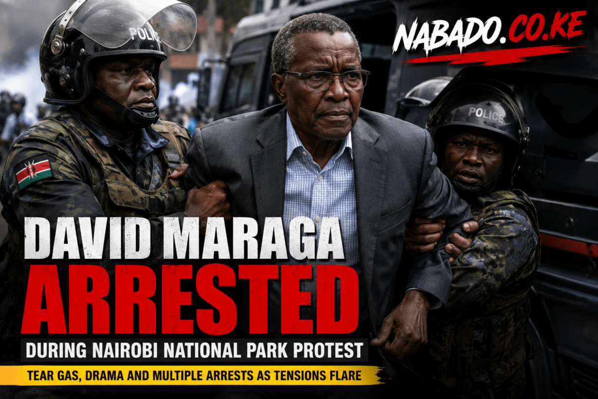 David Maraga arrested, David Maraga news, Nairobi National Park protest, Kenya environmental news, former Chief Justice arrested, Nairobi National Park development, Kenya conservation news, environmental activists Kenya, Nairobi protest today, Kenya politics news, wildlife conservation Kenya, Maraga detention, Kenya breaking news, Nairobi National Park controversy, Kenya environment protection