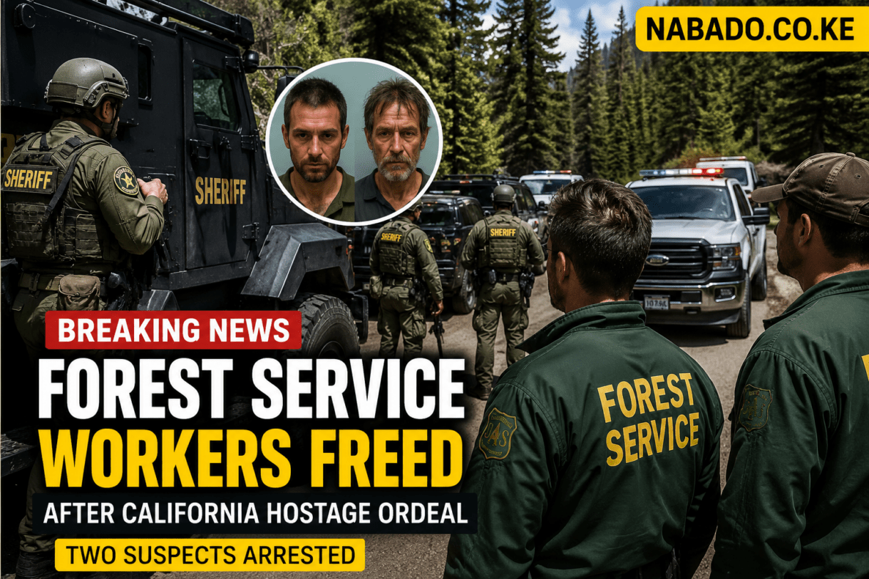 U.S. Forest Service employees held hostage, Northern California hostage standoff, Shasta-Trinity National Forest news, FBI hostage rescue operation, Gumboot Lake incident, Joseph Charles Henrichsen charges, Phoenix Henrichsen arrest, federal kidnapping case California, Siskiyou County breaking news, U.S. Forest Service latest news, California forest crime, armed standoff in California, FBI investigation Northern California, federal employee kidnapping case, breaking news United States.