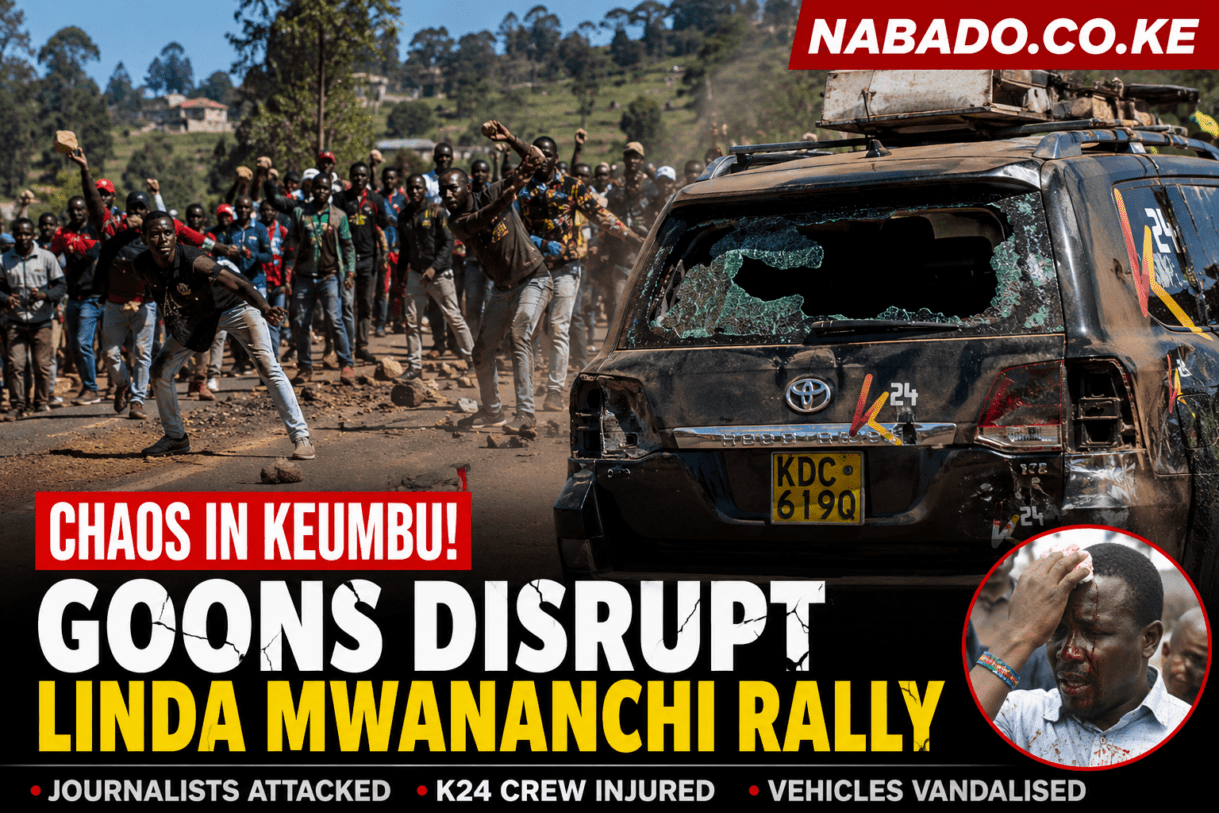 Keumbu Linda Mwananchi rally, Kisii political news, Keumbu rally today, David Maraga Kisii tour, Edwin Sifuna news, James Orengo rally, Babu Owino Kisii, K24 crew attacked, political violence Kenya 2026, Linda Mwananchi movement, Keumbu breaking news, Kisii County news today, opposition rally Kenya, Kenya politics news, Gusii political tour.