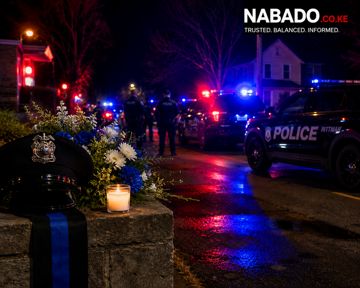 Rittman police officer killed, Ohio police shooting, Northeast Ohio shooting, Wayne County shooting, Rittman shooting, officer killed in line of duty, Ohio breaking news, disturbance call shooting, Ohio Bureau of Criminal Investigation, police officer shot, law enforcement news, Ohio crime news