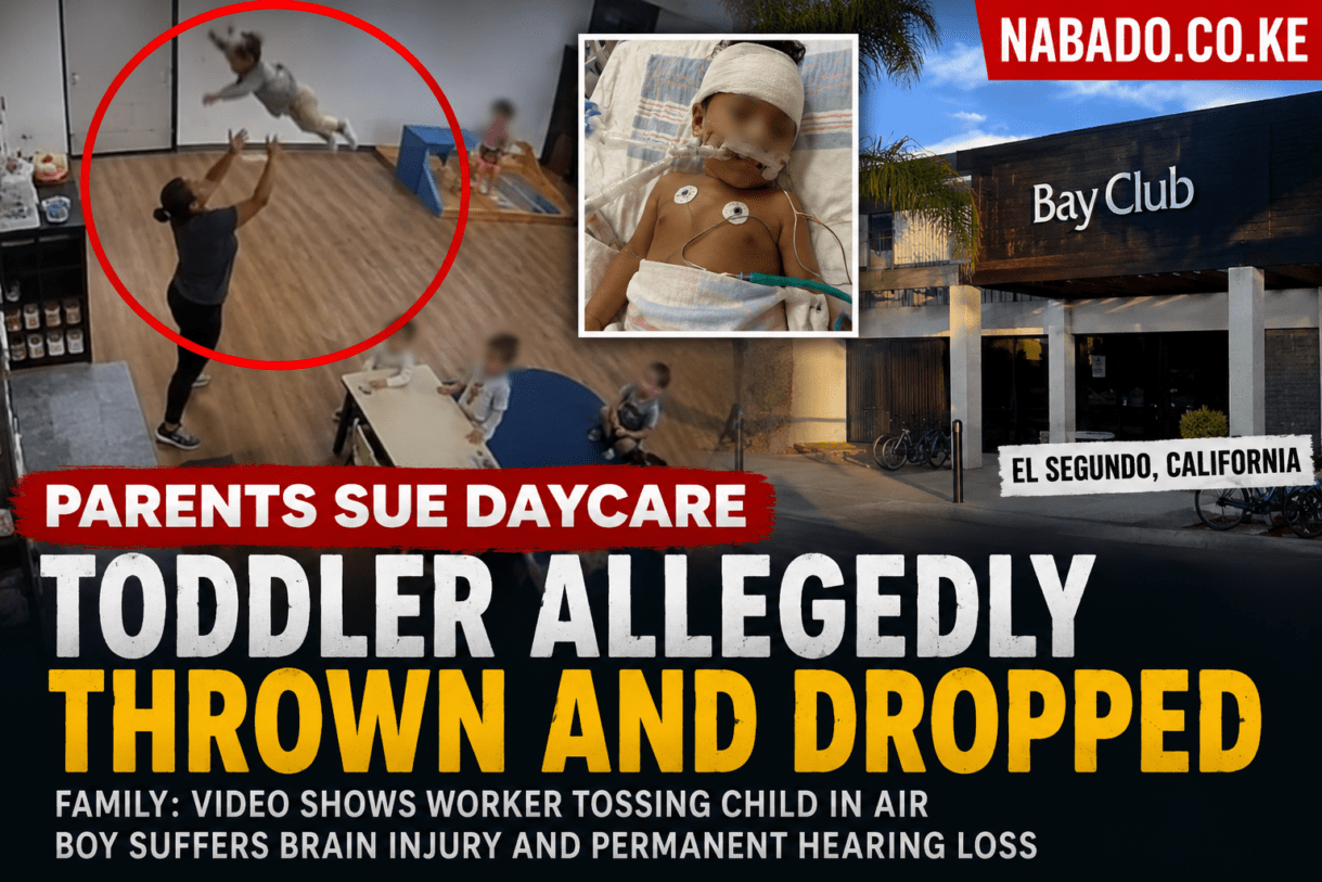 California daycare lawsuit, El Segundo daycare incident, toddler brain injury lawsuit, daycare worker accused, Bay Club El Segundo lawsuit, childcare negligence California, surveillance video daycare, traumatic brain injury toddler, permanent hearing loss child, daycare safety concerns, California childcare news, parents sue daycare, childcare negligence lawsuit, toddler injury news, El Segundo news
