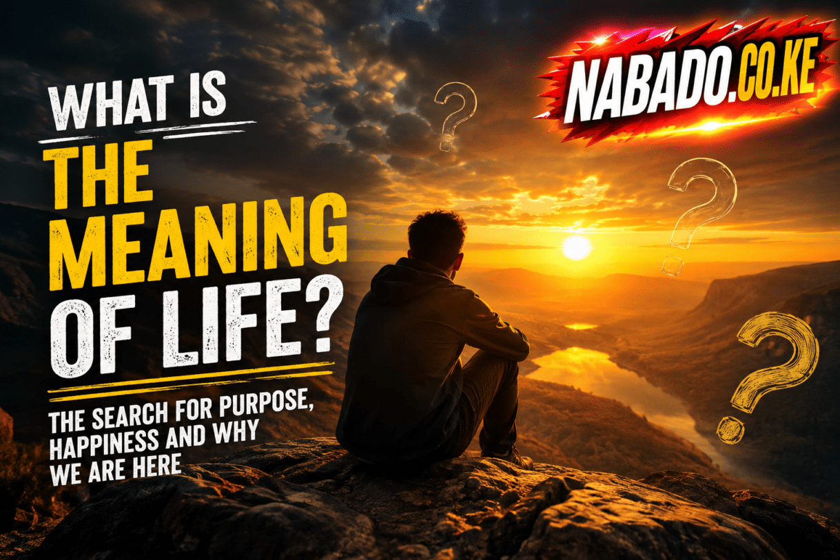 meaning of life, what is the meaning of life, purpose of life, meaning of life explained, why are we here, purpose and meaning in life, philosophy of life, how to find your purpose, meaningful life, meaning of existence, happiness and purpose, life purpose, what makes life meaningful, finding purpose in life, philosophical meaning of life, purpose of human life, why life matters, how to live a meaningful life, meaning of life and happiness, NABADO.CO.KE