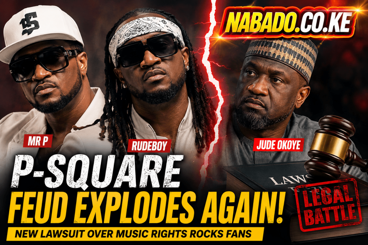 P-Square latest news, Peter Okoye lawsuit, Mr P news, Paul Okoye Rudeboy, Jude Okoye, P-Square feud, Nigerian music news, Afrobeats news, P-Square songs, Nigerian entertainment news, Peter Okoye latest, Rudeboy latest news, P-Square reunion, African music, music rights dispute
